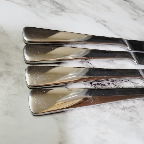 *M5 Onieda  Cambridge style Stainless Steel butter knives set 4 Flatwear… - Picture 7 of 9